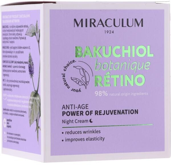 Miraculum Bakuchiol Botanique Retino Anti-Age Night Cream (50ml)