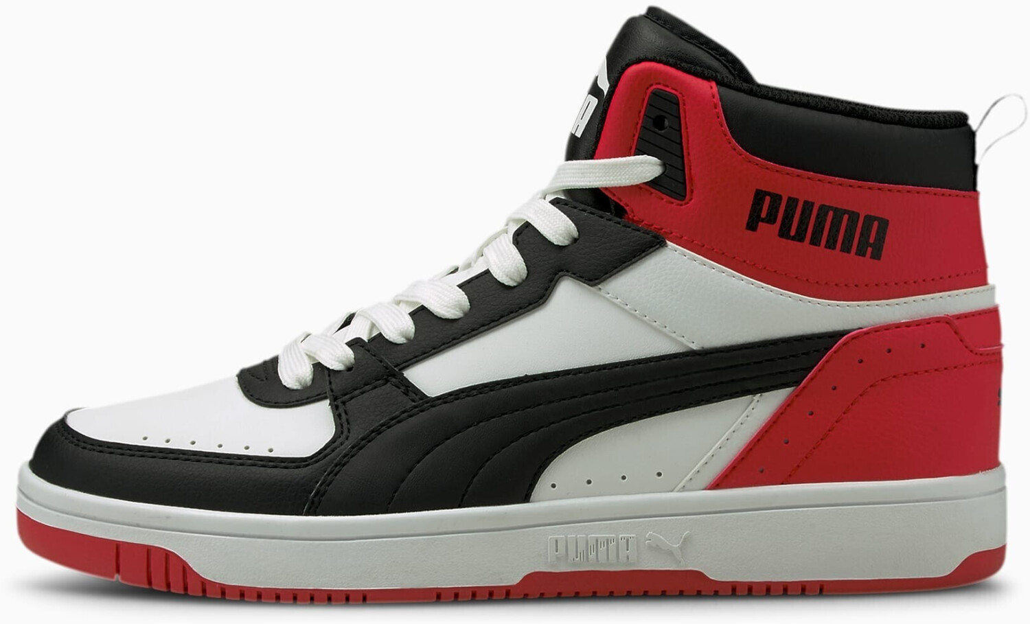 black and white pumas