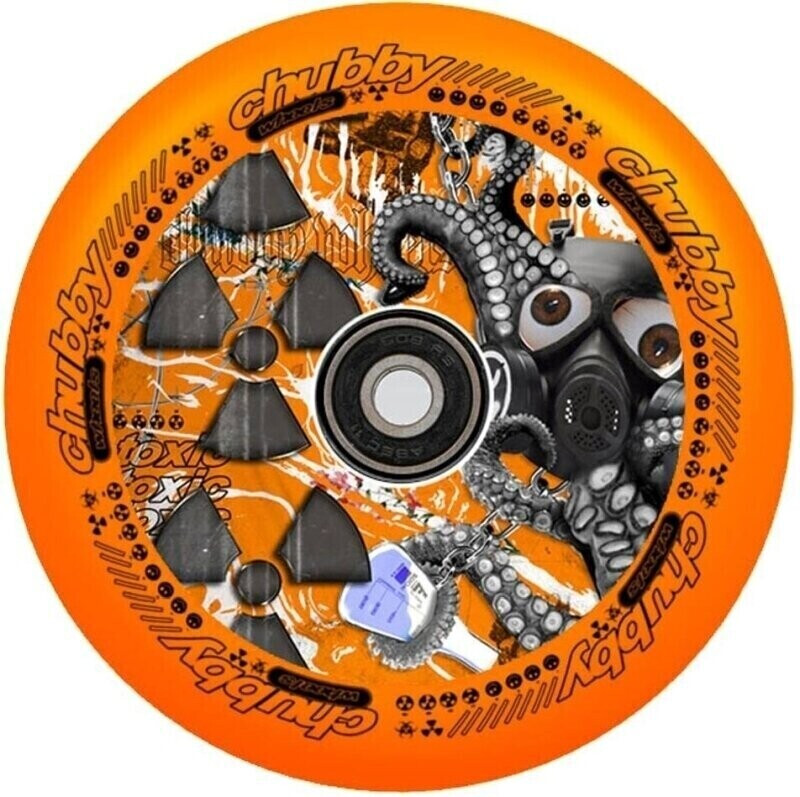 Chubby Wheels Melocore Stuntscooter Wheel radioactive orange