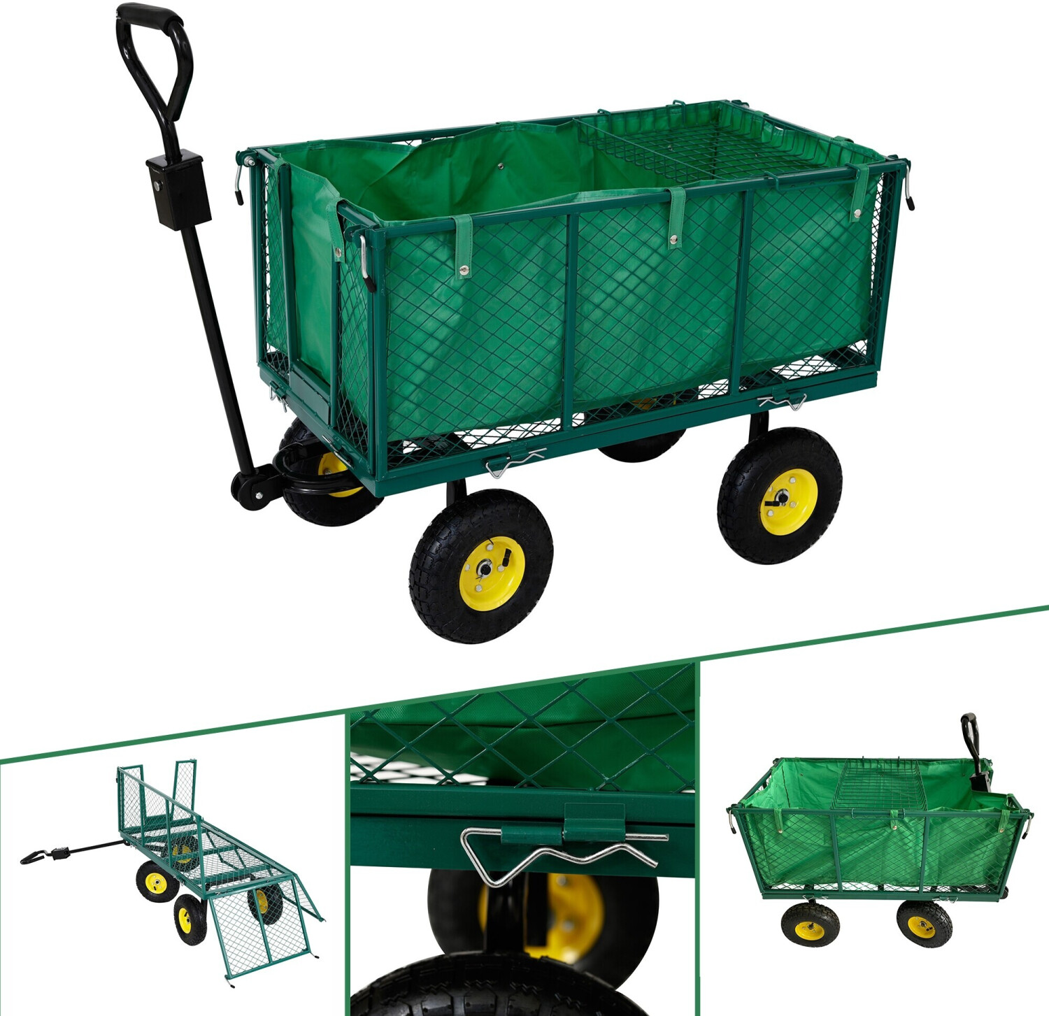 Arebos Garden Cart 550kg