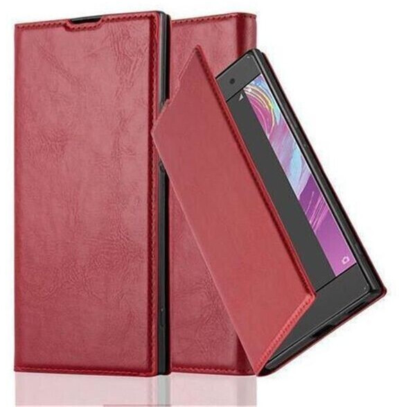 CADORABO Custodia Con Chiusura Magnetica E Design A Ribalta Fronte Copertina Sony Xperia Xa1 Plus Bruno Caffe 77213656