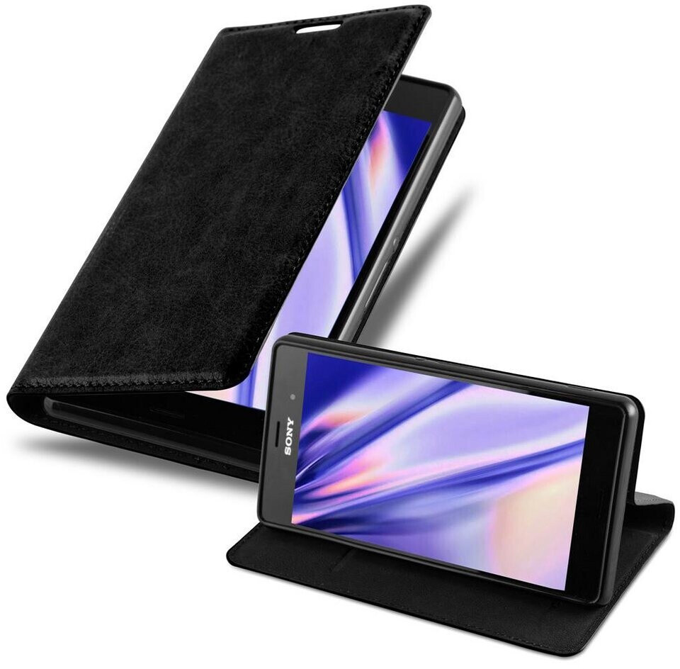 CADORABO Cover Con Chiusura Magnetica, Funzione Stand E Tasca Per Le Carte Custodia Per Cellulare Per Xperia Z3 Compact Nero Di Notte 77218381