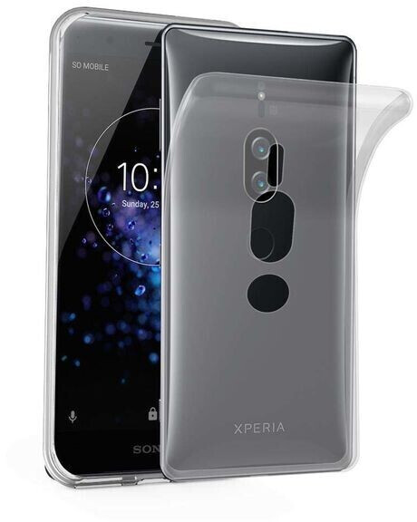 Cadorabo Hülle für Sony Xperia XZ2 Premium in VOLL TRANSPARENT ...