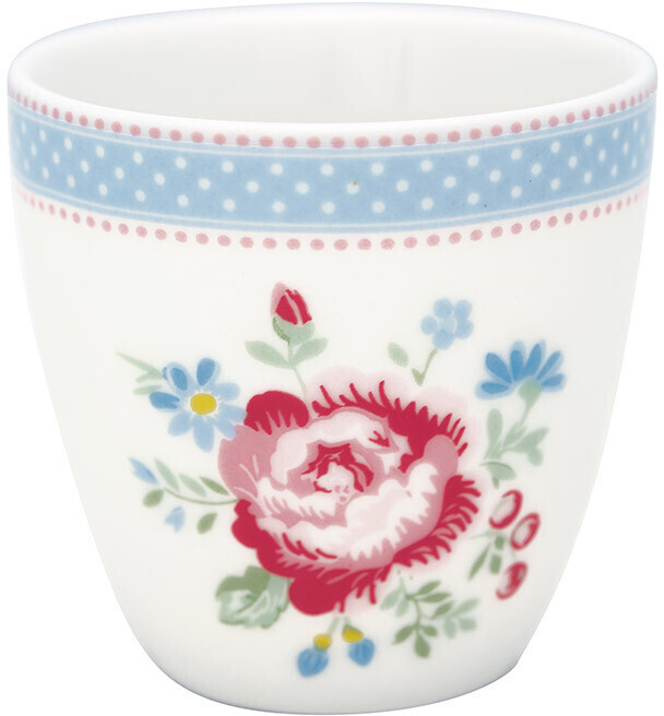 Greengate Evie Mini Latte Cup White
