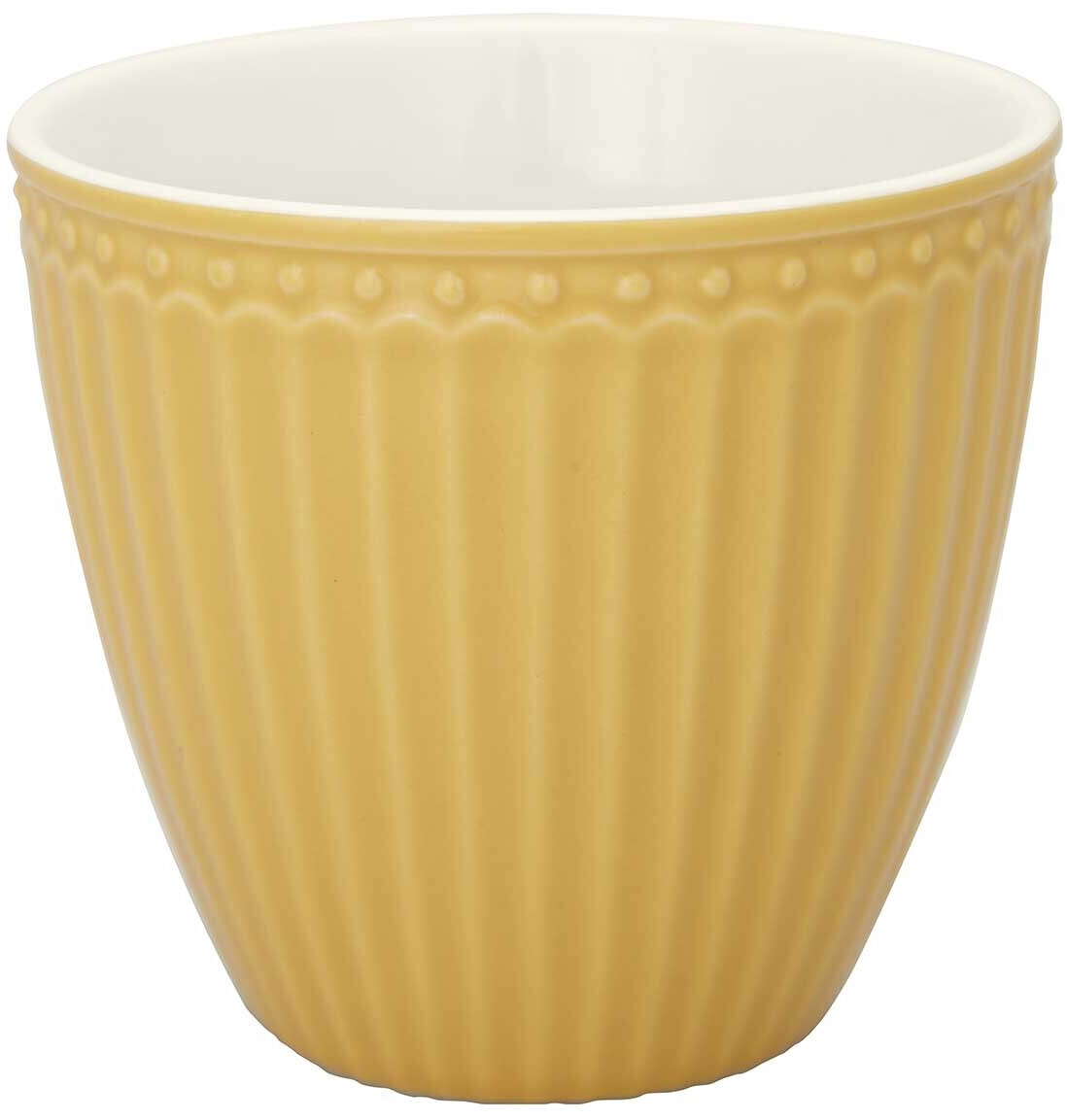 Greengate Alice Latte Cup 0,25l Honey Mustard