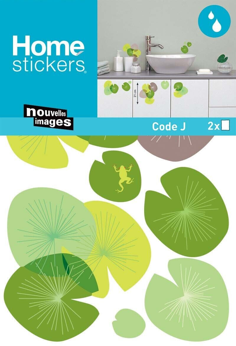 Nouvelles Images Stickers nénuphars