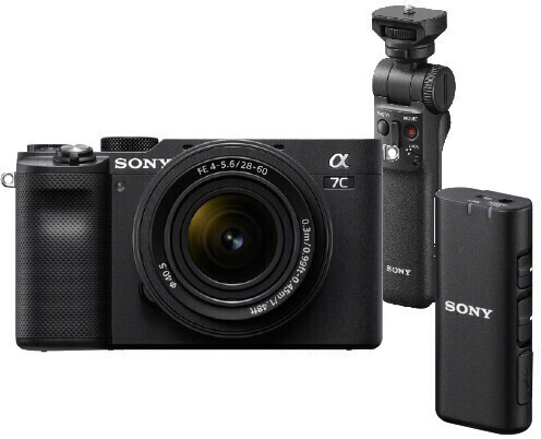 Sony Alpha 7C 28-60mm Vlog-Kit Black