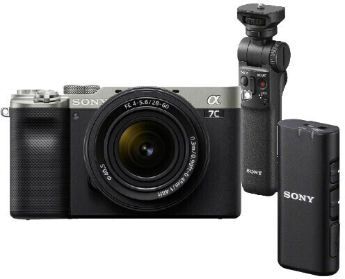 Sony Alpha 7C 28-60mm Vlog-Kit Silver