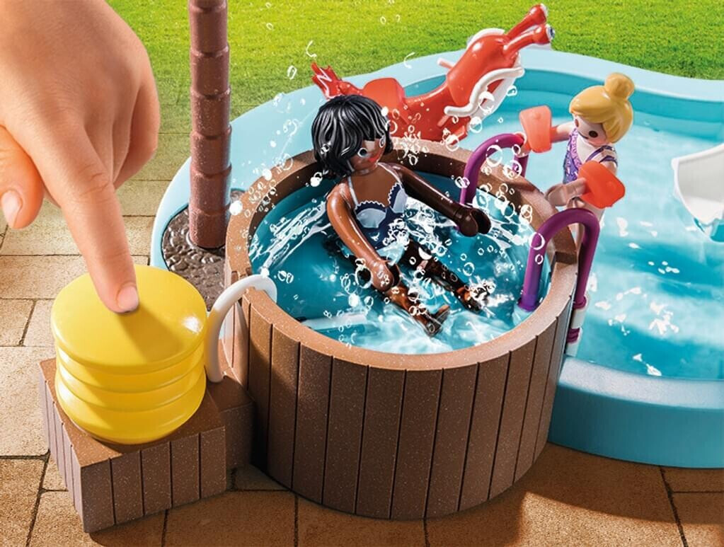 Soldes Playmobil Pataugeoire avec bain à bulles (70611) 2024 au meilleur  prix sur