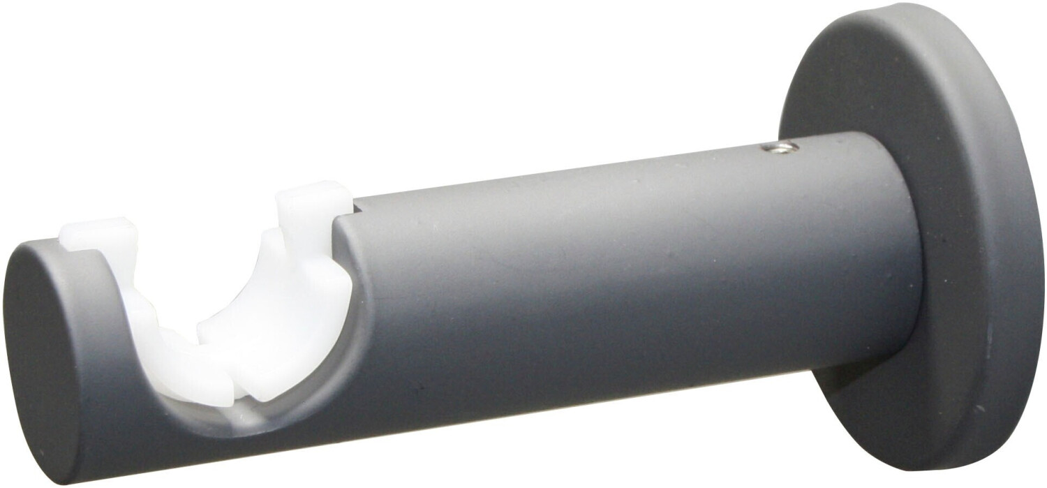 Gardinia Set 16/19mm 19mm 31,59 1-läufig ausziehbar - ab Zylinder € bei 190 | grau Preisvergleich 340cm Elba