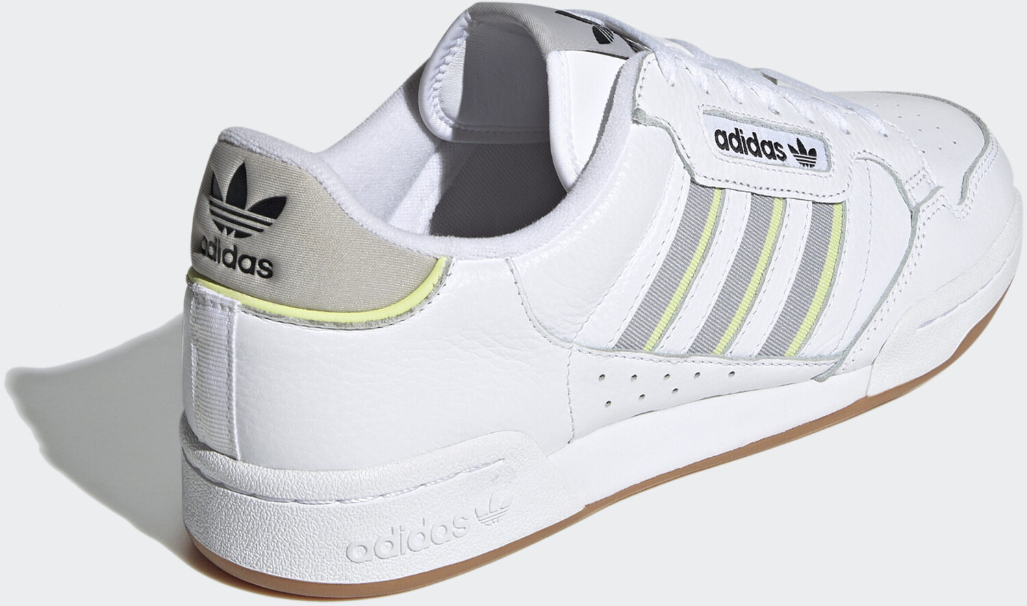 Adidas Continental 80 Stripes Cloud White/Grey Two/Semi Frozen Yellow desde 71,77 â¬ | Compara 