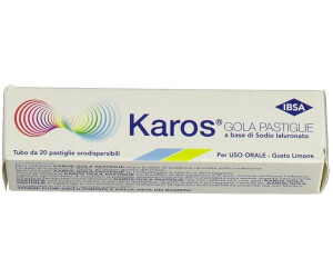 KAROS GOLA 20 PASTIGLIE - Farmacia Busetti