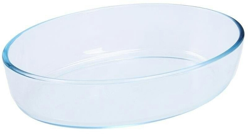Pyrex Plat à gratin ovale en verre Essentials 26x18 cm