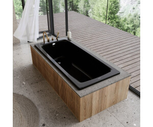 Kaldewei Cayono Star 160 x 70 x 40 cm schwarz für Griffmontage (275400010701)