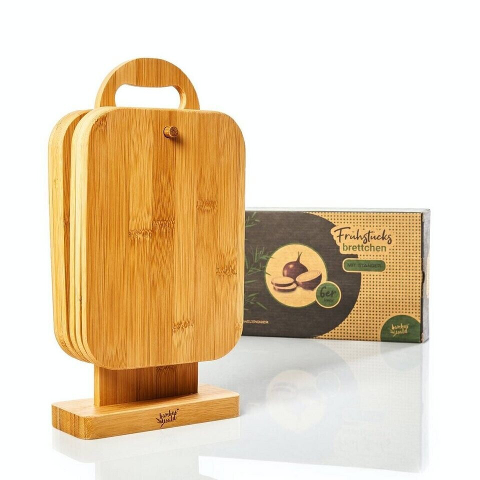 Bambuswald Breakfast Board Set 7 pcs