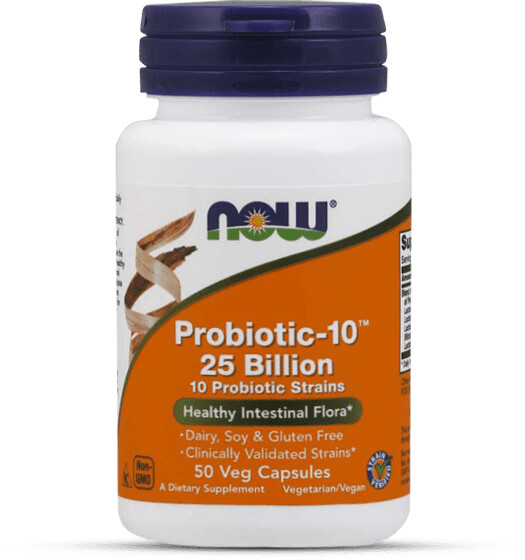 Now Foods Probiotic-10 25 Billion veg capsules (50 pcs.)