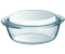 Pyrex Round glass casserole with lid Essentials