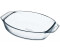 Pyrex Oval glass oven plate Irresistible