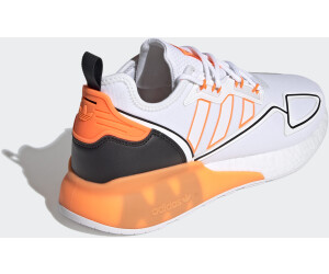 Adidas ZX 2K Boost Cloud White/Signal Orange/Core Black au meilleur prix  sur idealo.fr