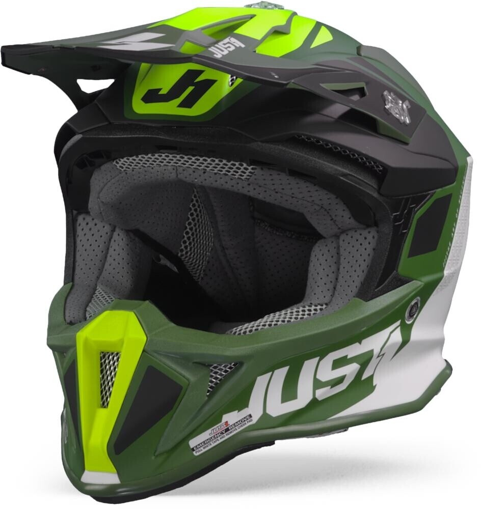 Just1 J18 Pulsar Army Green/Black/White