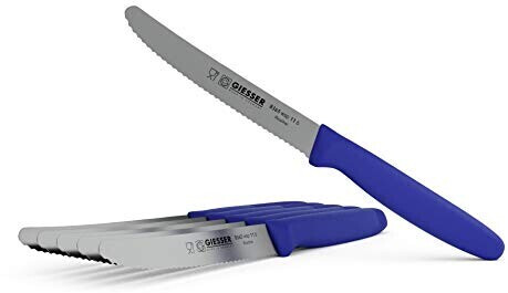 Giesser Tomato Knife Set 6 pcs blue
