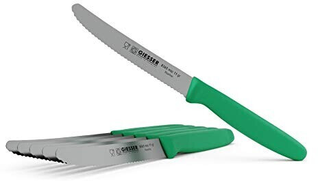 Giesser Tomato Knife Set 6 pcs green