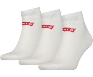 Levi's Jungen Batwing Mid Cut Socken 3er Pack – Lässige Alltagssocken, Für Kinder
