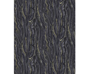 Erismann Elle Decor Liquid Marble Wallpaper bei Textured Black Vinyl Preisvergleich € | 19,27 Gold ab