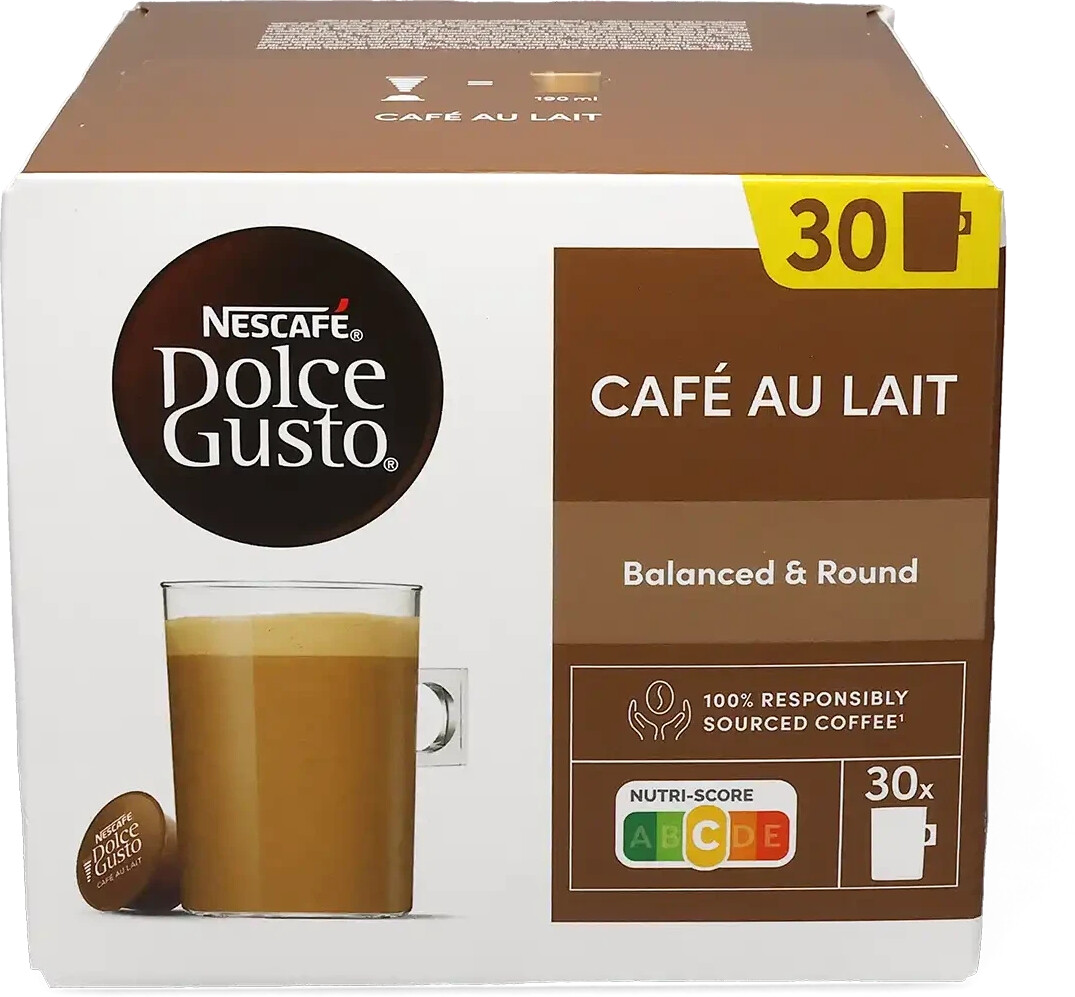Nescafé Nescafé Dolce Gusto Café Au Lait (30 caps) - alternate view