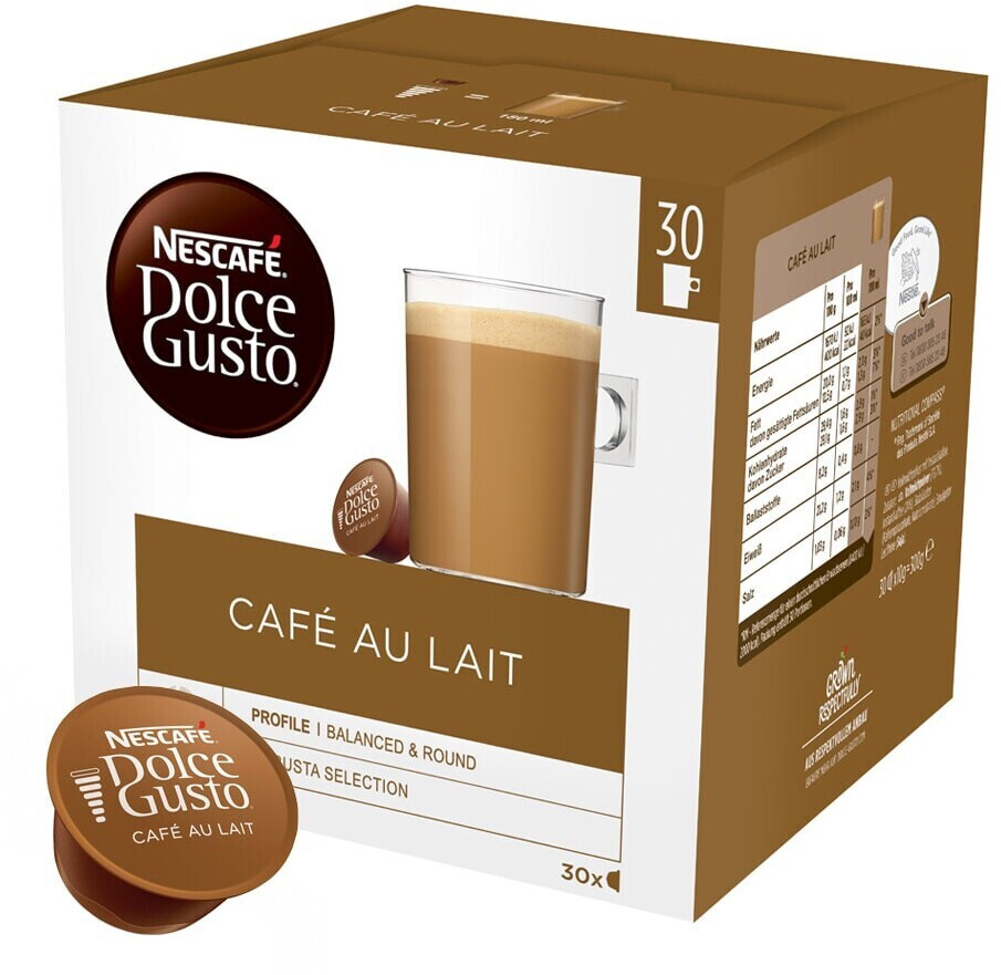LOT DE 4 - NESCAFE DOLCE GUSTO - Lungo Café - boite de 30 capsules