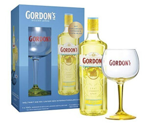 Gordon\'s Sicilian 37,5% ab copa Glas Gin + € 0,7l | bei Distilled Lemon Preisvergleich 15,90