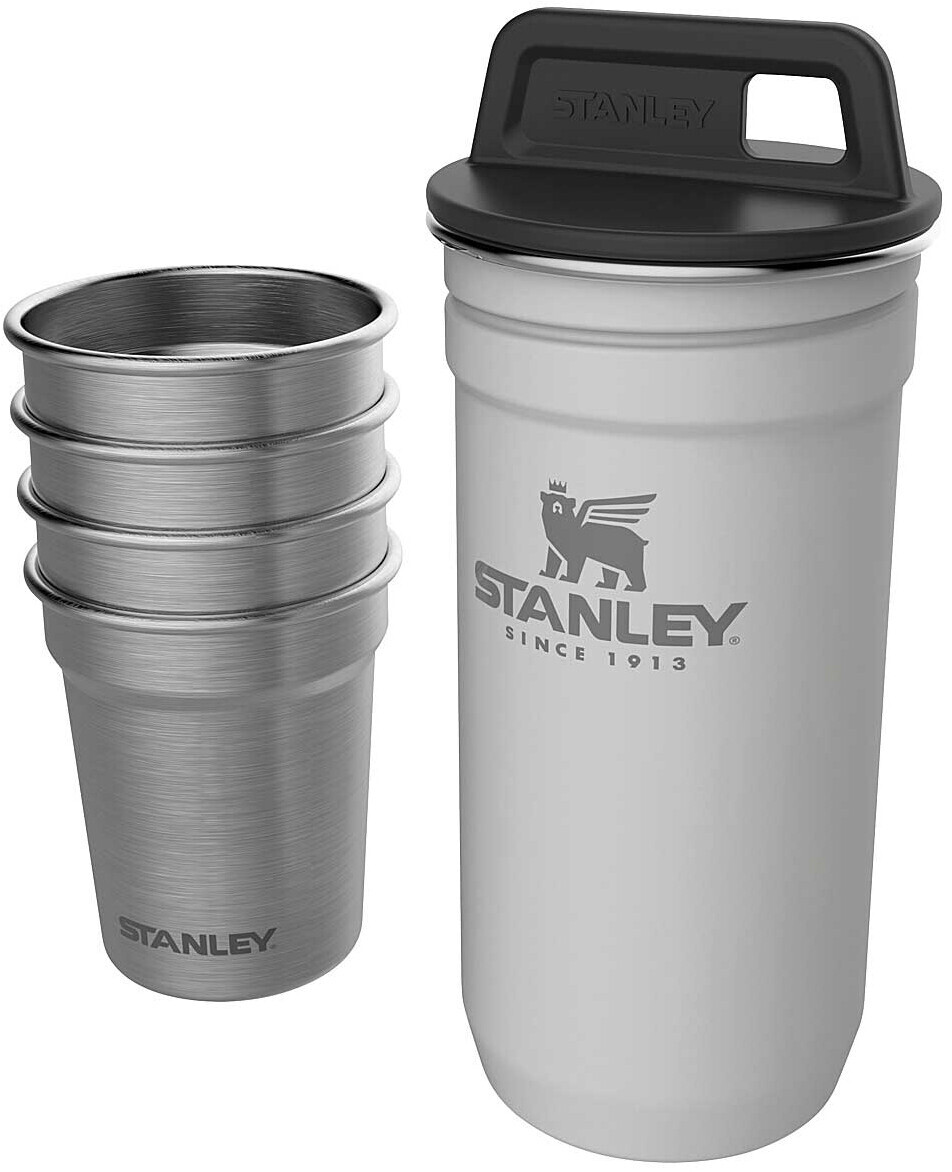 Photos - Thermos Stanley Bottles  Adventure Shot Glass mug set  white (4 x 59ml)