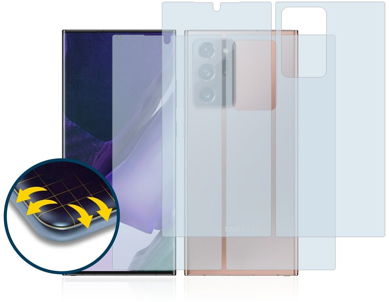 BROTECT Screen Foil for Samsung Galaxy Note 20 Ultra (4062481634033)