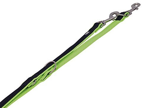Nobby Dog Leash Mesh Preno Neon Green 200cm 15/20mm