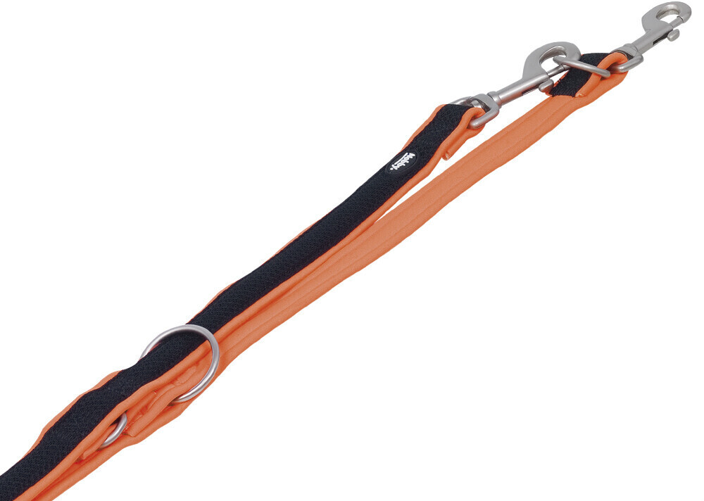 Nobby Dog Leash Mesh Preno Neon orange 200cm 15/20mm