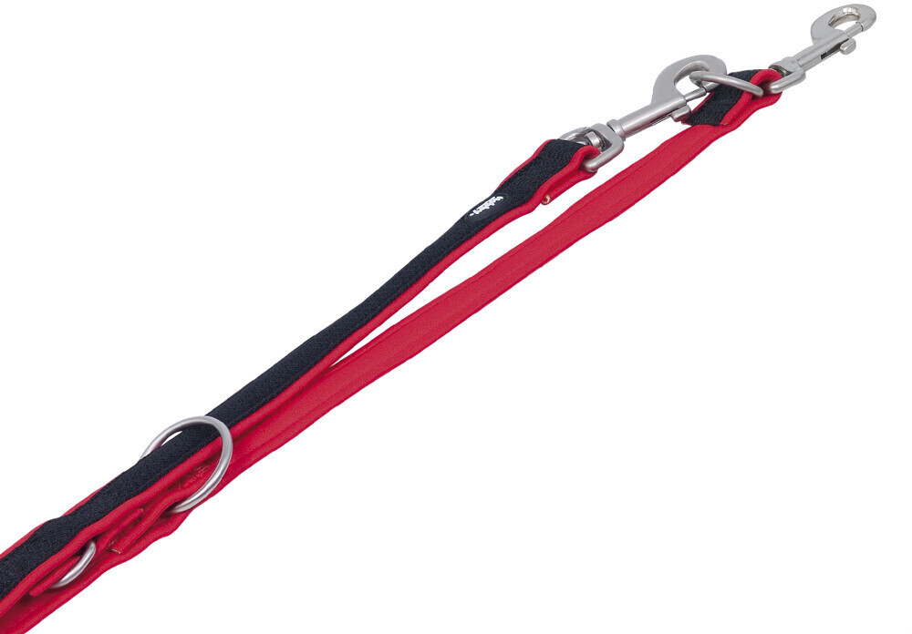 Nobby Dog Leash Mesh Preno Red 200cm 25/35mm
