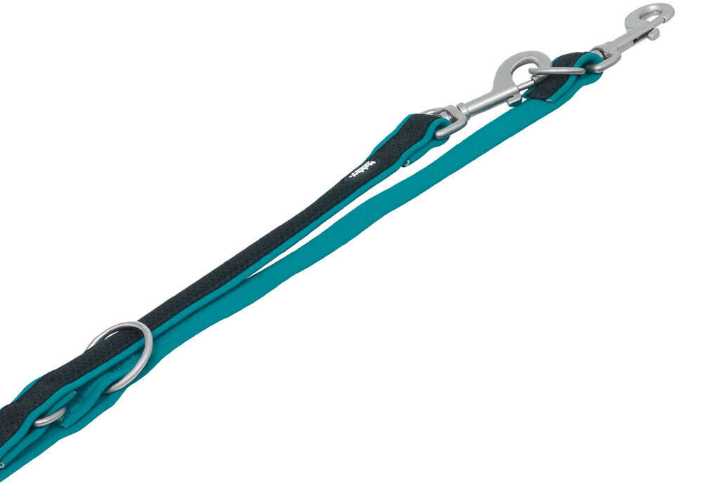 Nobby Dog Leash Mesh Preno Turquoise 200cm 20/25mm