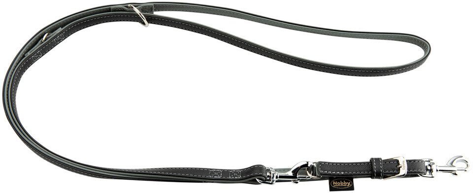 Nobby Laisse classique pour chien Grey 200cm 18mm Nobby Laisse classique pour chien Grey 200cm 18mm