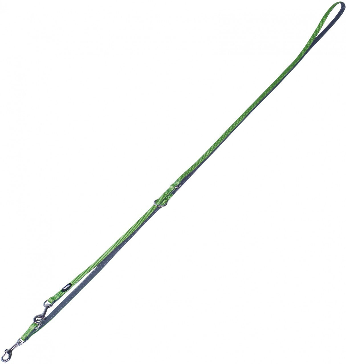 Nobby Laisse classique pour chien Neon Green/Grey