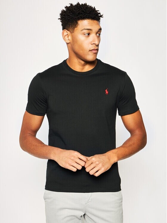 Tシャツ・カットソー RALPH LAUREN Men T Shirts 710680785 001 Black Buy Polo Ralph Lauren T-Shirt (710680785) from £34.00