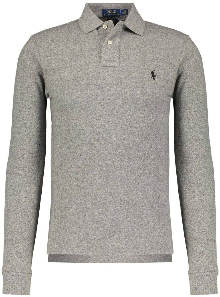 Polo Ralph Lauren Slim Fit Poloshirt (710681126-003) grey melange
