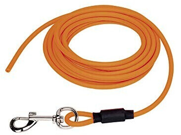 Nobby Longe pour chien Neon orange 10m 6mm Nobby Longe pour chien Neon orange 10m 6mm