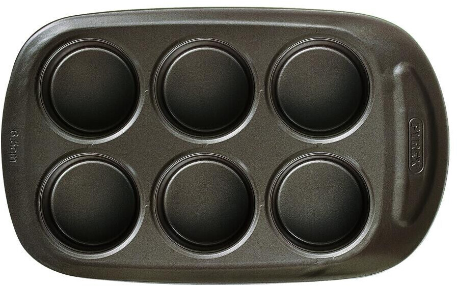 Pyrex Platinum Texas Muffin Pan 6 Cup