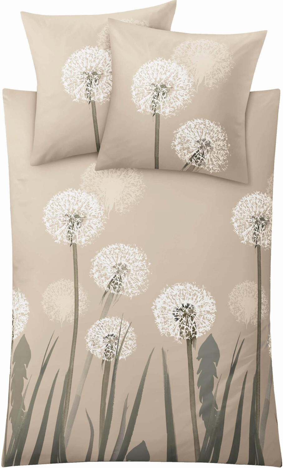 Kleine Wolke Belfiore dandelion 80x80+155x220cm beige