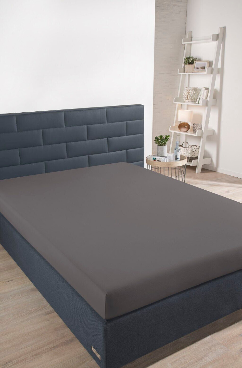 Schiesser Fine jersey 150x200-160x200cm anthracite