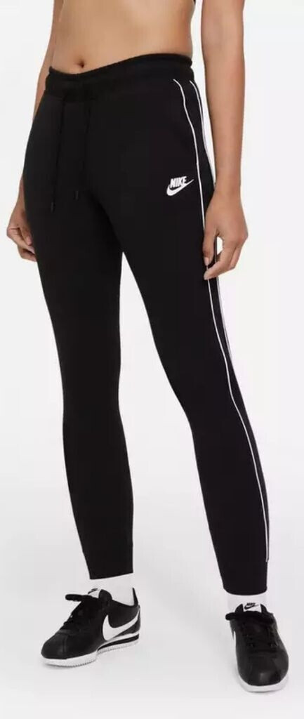 Nike Woman Tracksuit Bottoms Millennium Essential Fleece Jogger CZ8340-010 Black/White au 