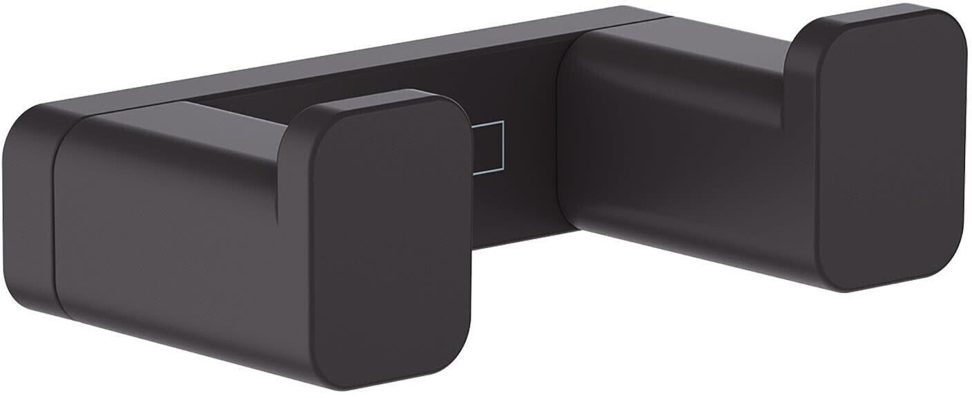 Hansgrohe AddStoris double hook 66 x 21 x 36 mm black matt