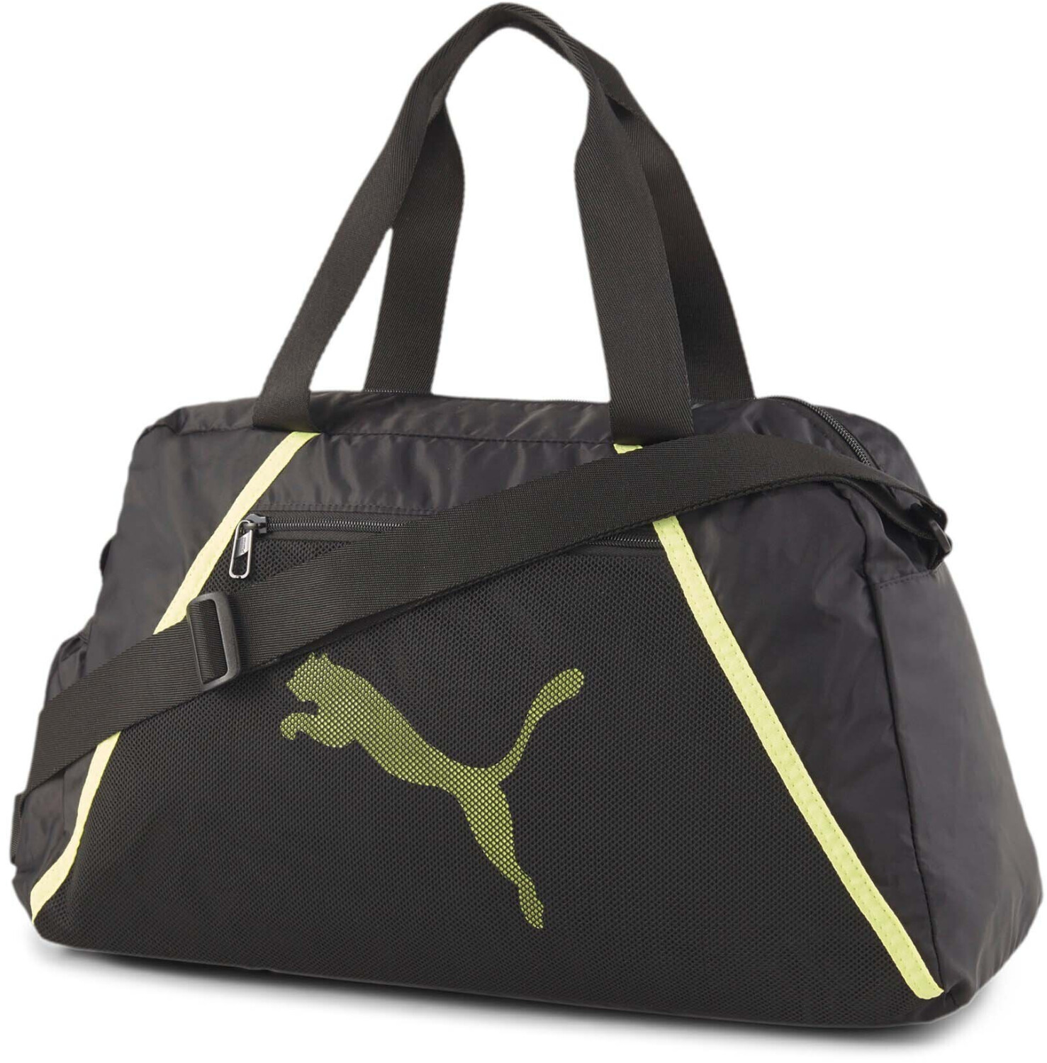 Puma AT Essentials Grip Bag (077366-07) black-soft fluo yellow