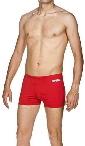 Arena Solid Shorts (2A257) red/white