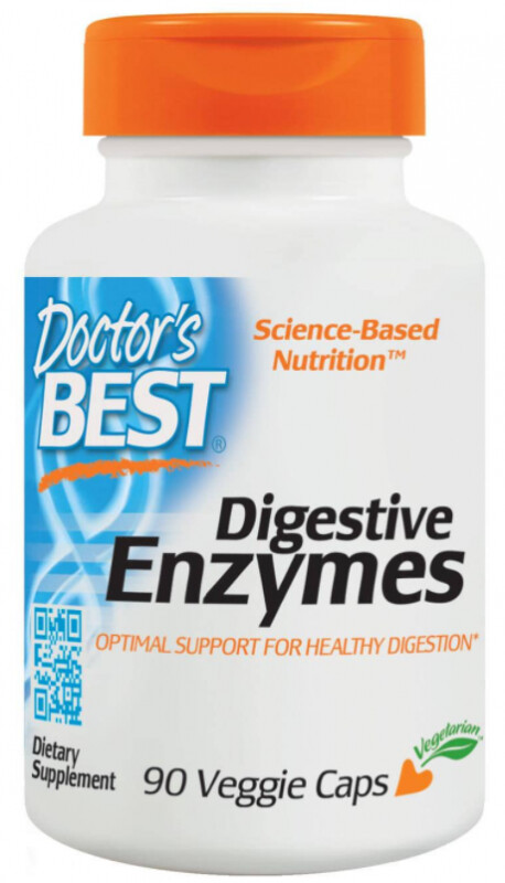 Doctor's Best Digestive Enzymes veggie Caps (90pcs)